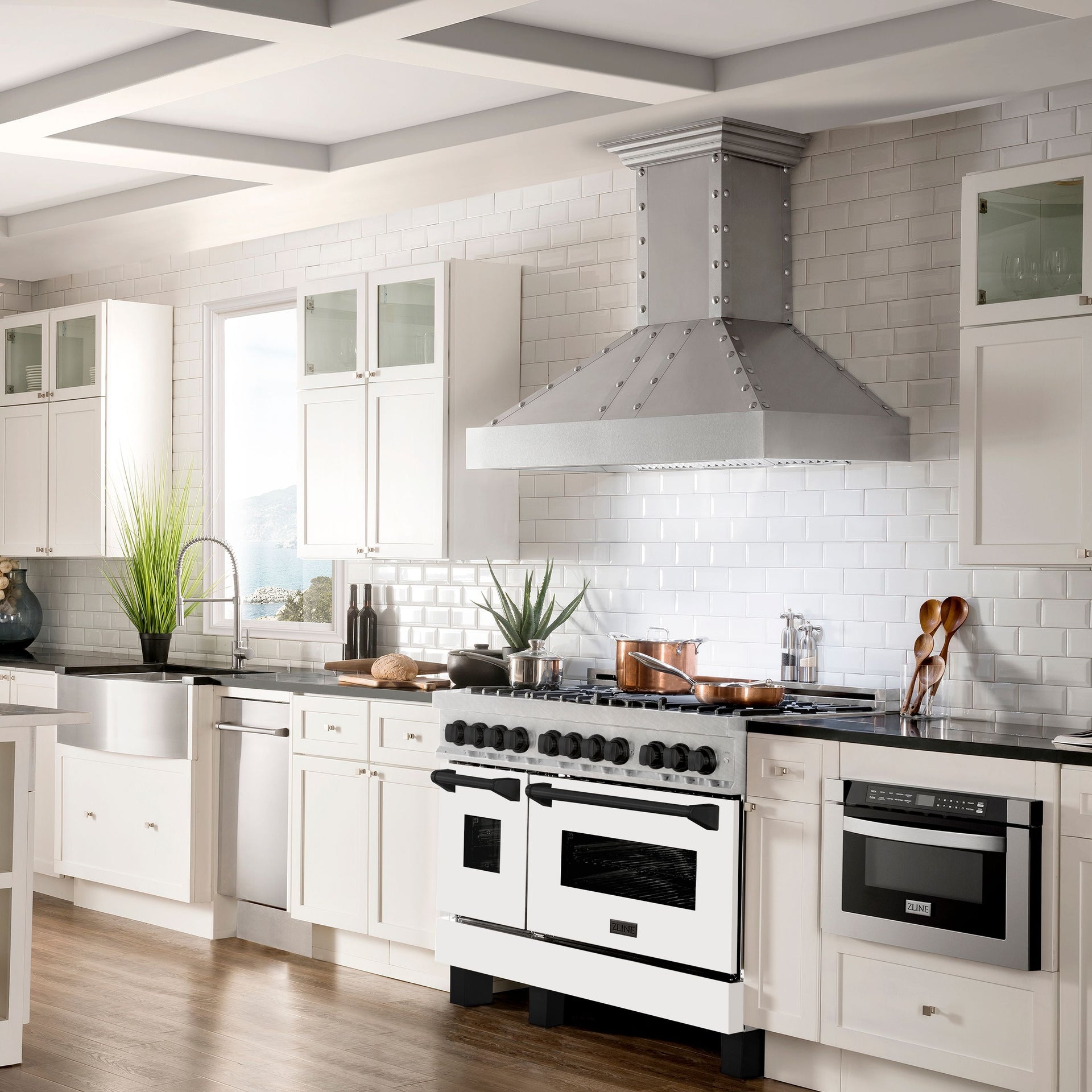 zline-autograph-48-in-6-0-cu-ft-legacy-dual-fuel-range-with-7-gas-burners-and-double-electric-ovens-in-satin-stainless-steel-with-white-matte-doors-and-matte-black-accents-rasz-wm-48-mb