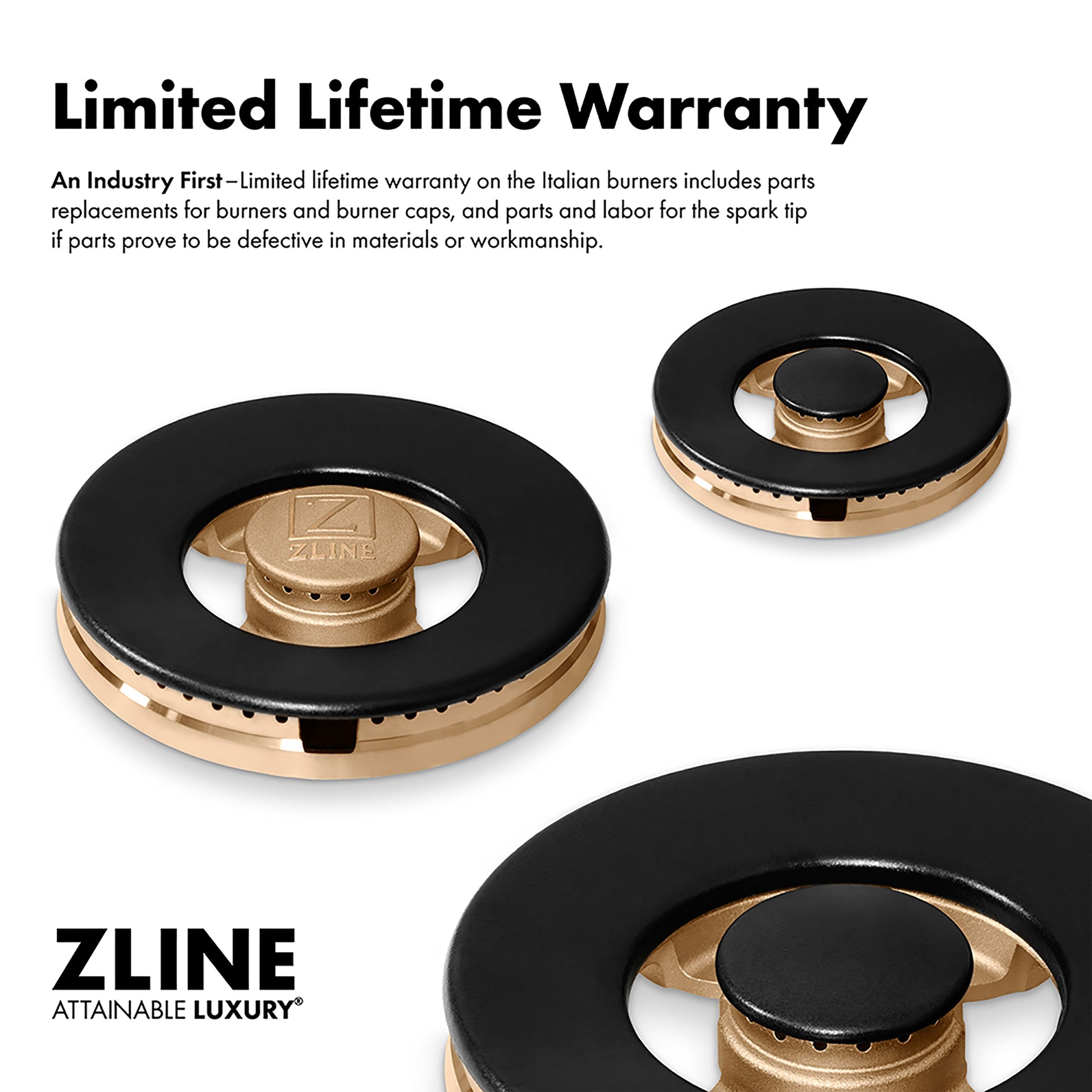 zline-30-in-dual-fuel-range-4-2-cu-ft-4-burner-duopro™-cooktop-electric-convection-oven-satin-stainless-steel-white-matte-door-matte-black-accents-psdrsz-wm-30-mb