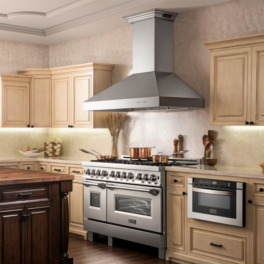 zline-36-in-wall-mount-range-hood-stainless-steel-400-cfm-crownsound-bluetooth-speakers-667crn-bt-36