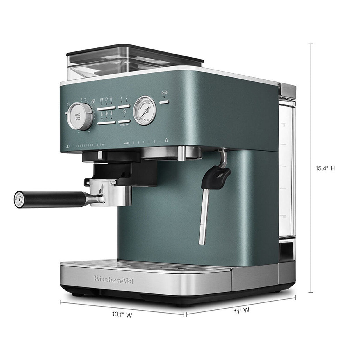 KitchenAid Semi-Automatic Espresso Machine with Burr Grinder and 15-Bar Pump – Juniper – KES6551JP