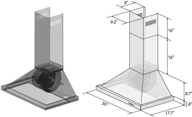 zline-30-in-wall-mount-range-hood-convertible-stainless-steel-with-crown-molding-kbcrn-30
