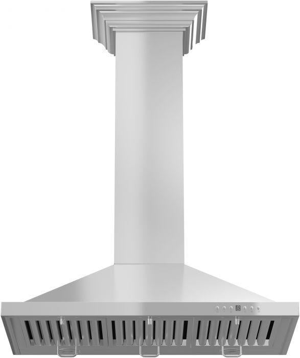 zline-48-in-wall-mount-range-hood-stainless-steel-convertible-vent-crown-molding-kbcrn-48