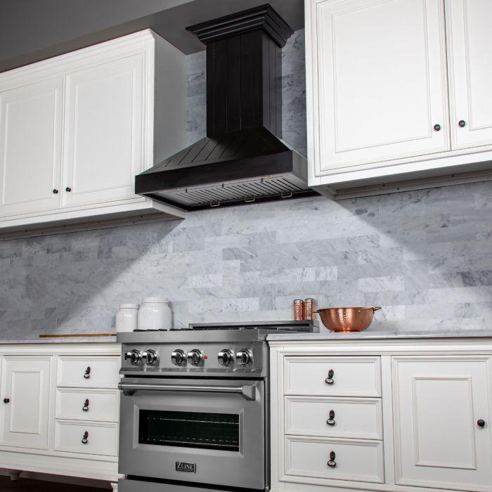 zline-36-in-wall-mount-range-hood-wooden-black-finish-kitchen-ventilation-kpcc-36