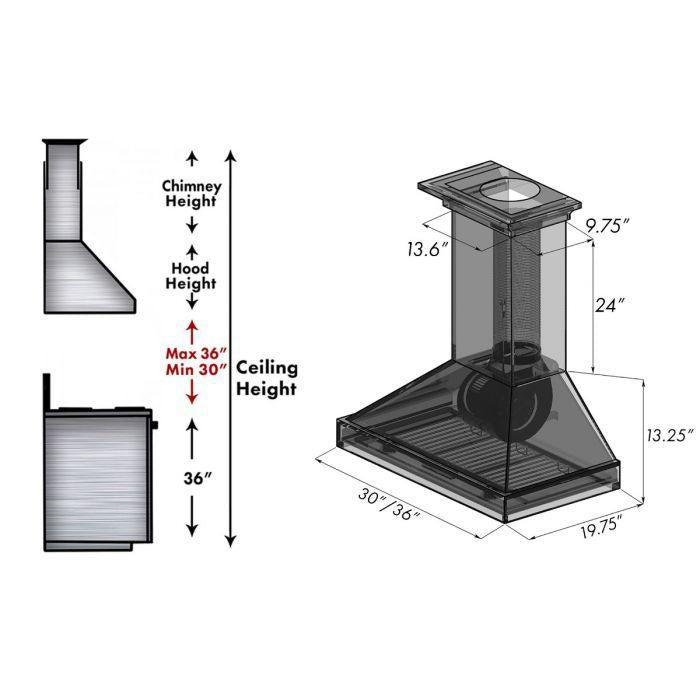 zline-36-in-wall-mount-range-hood-wooden-black-finish-kitchen-ventilation-kpcc-36