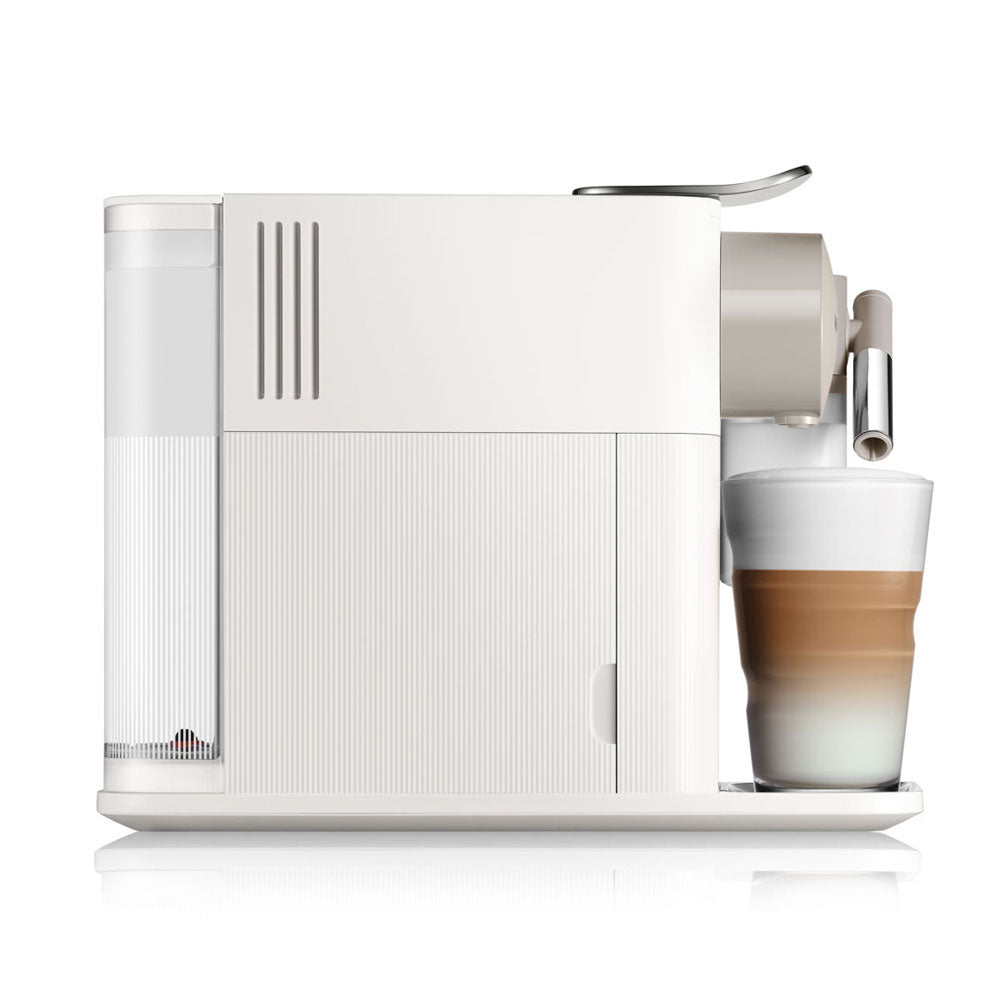 Nespresso by De’Longhi Lattissima One Capsule Espresso Machine with Milk System in White