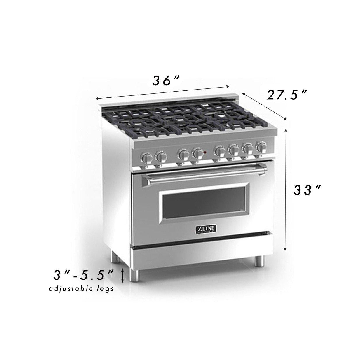 zline-36-in-dual-fuel-range-with-6-gas-burners-and-electric-convection-oven-in-stainless-steel-with-blue-gloss-door-ra-bg-36