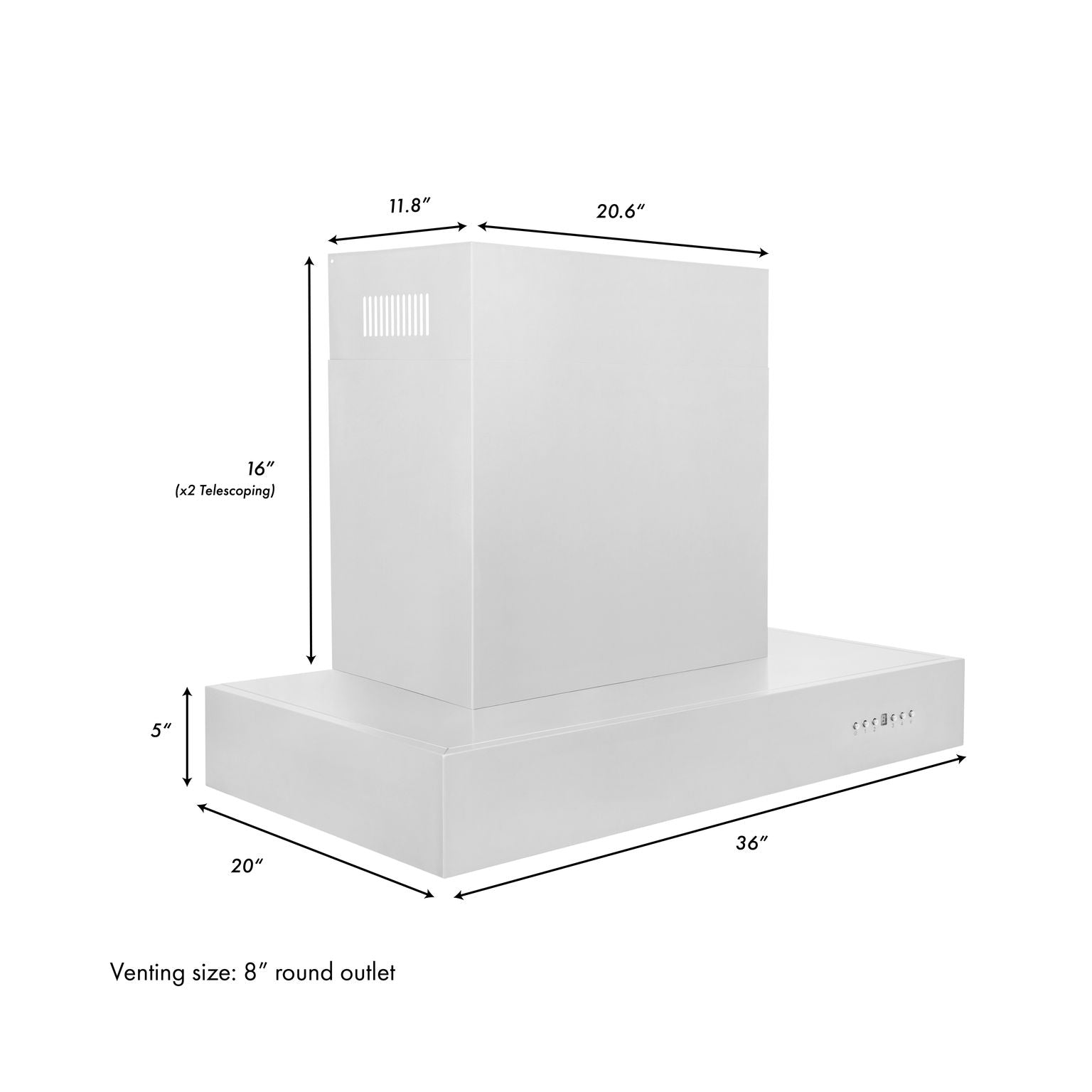 zline-36-in-wall-mount-range-hood-400-cfm-stainless-steel-ducted-4-speed-led-lighting-kecom-36