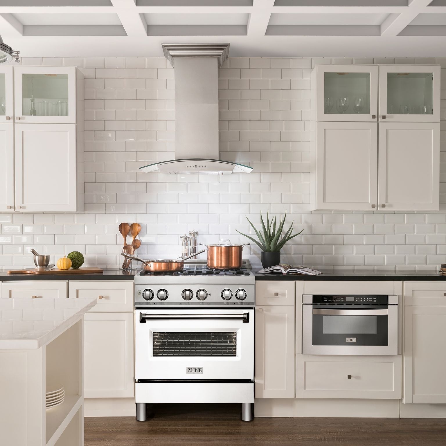 zline-30-inch-professional-gas-range-with-electric-oven-stainless-steel-white-matte-door-model-ra-wm-30