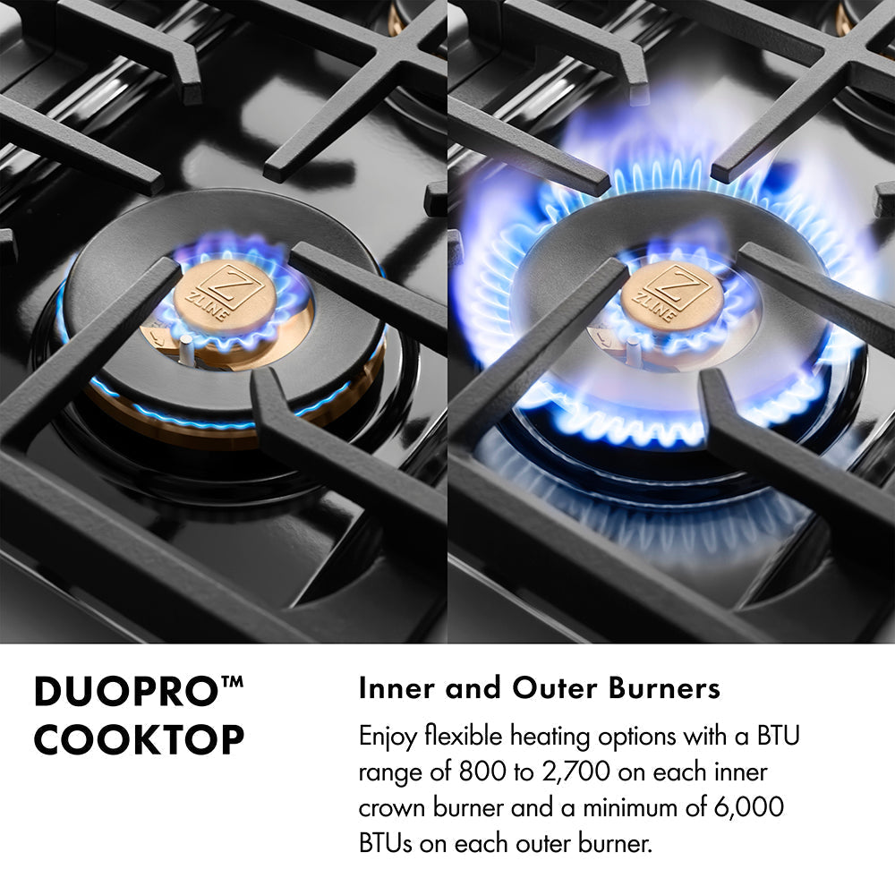 zline-autograph-48-classic-gas-rangetop-with-8-burner-duopro™-cooktop-in-satin-stainless-steel-and-matte-black-accents-pcrtsz-48-mb