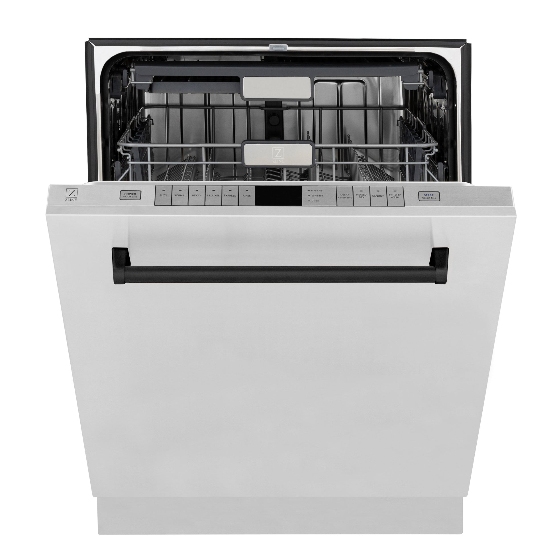 zline-autograph-edition-24-in-tall-dishwasher-touch-control-in-stainless-steel-with-matte-black-handle-dwmtz-304-24-mb