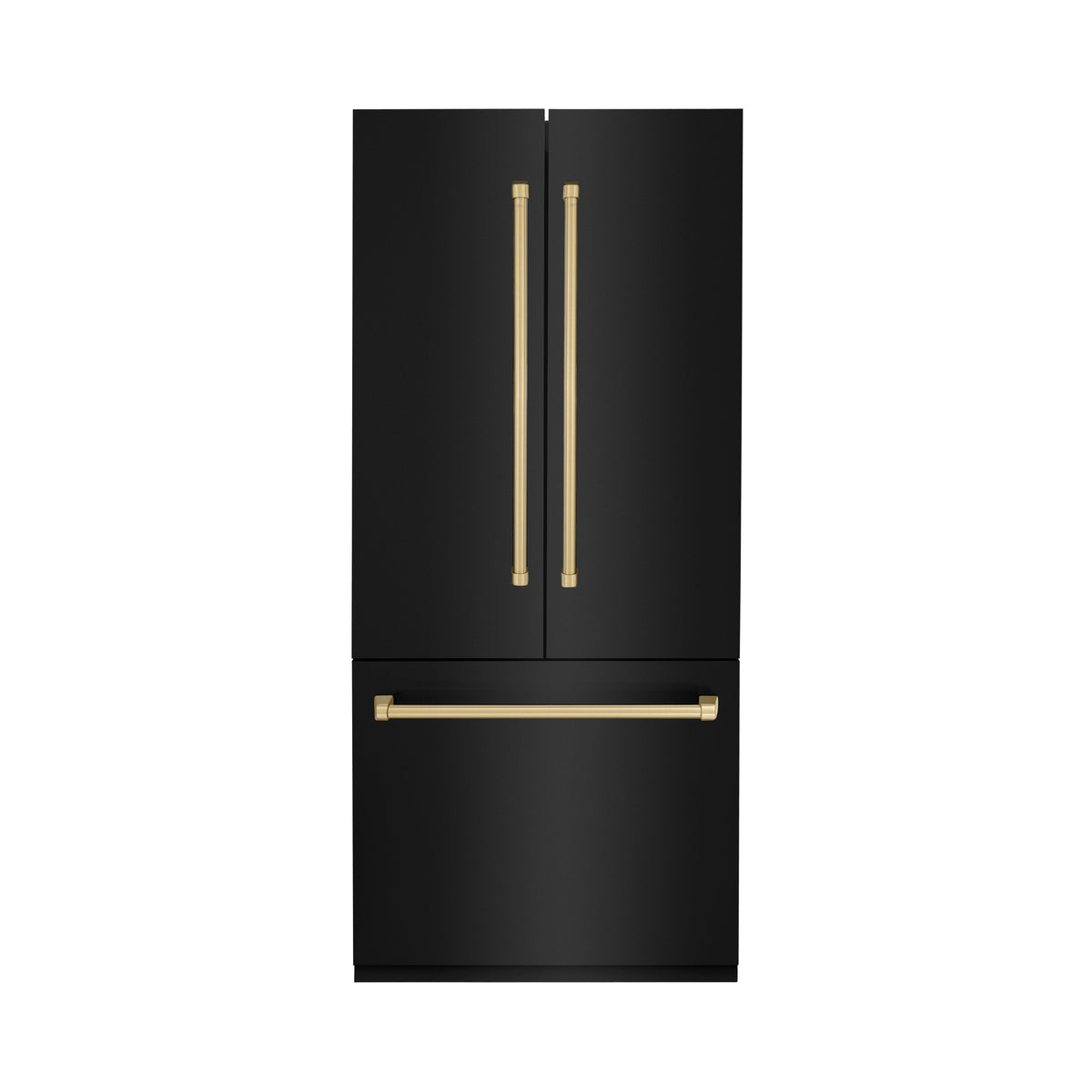 ZLINE 36-Inch Built-In Bottom Freezer Refrigerator 19.6 cu. ft. Dual Cooling, Internal Water & Ice Dispenser, MODEL RBIVZ-BS-36-CB