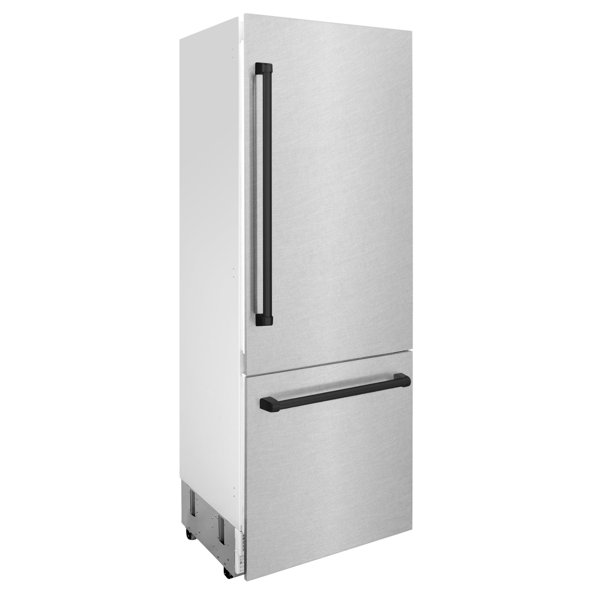 zline-30-in-built-in-bottom-freezer-refrigerator-16-1-cu-ft-water-dispenser-ice-maker-satin-stainless-steel-matte-black-accents-rbivz-sn-30-mb