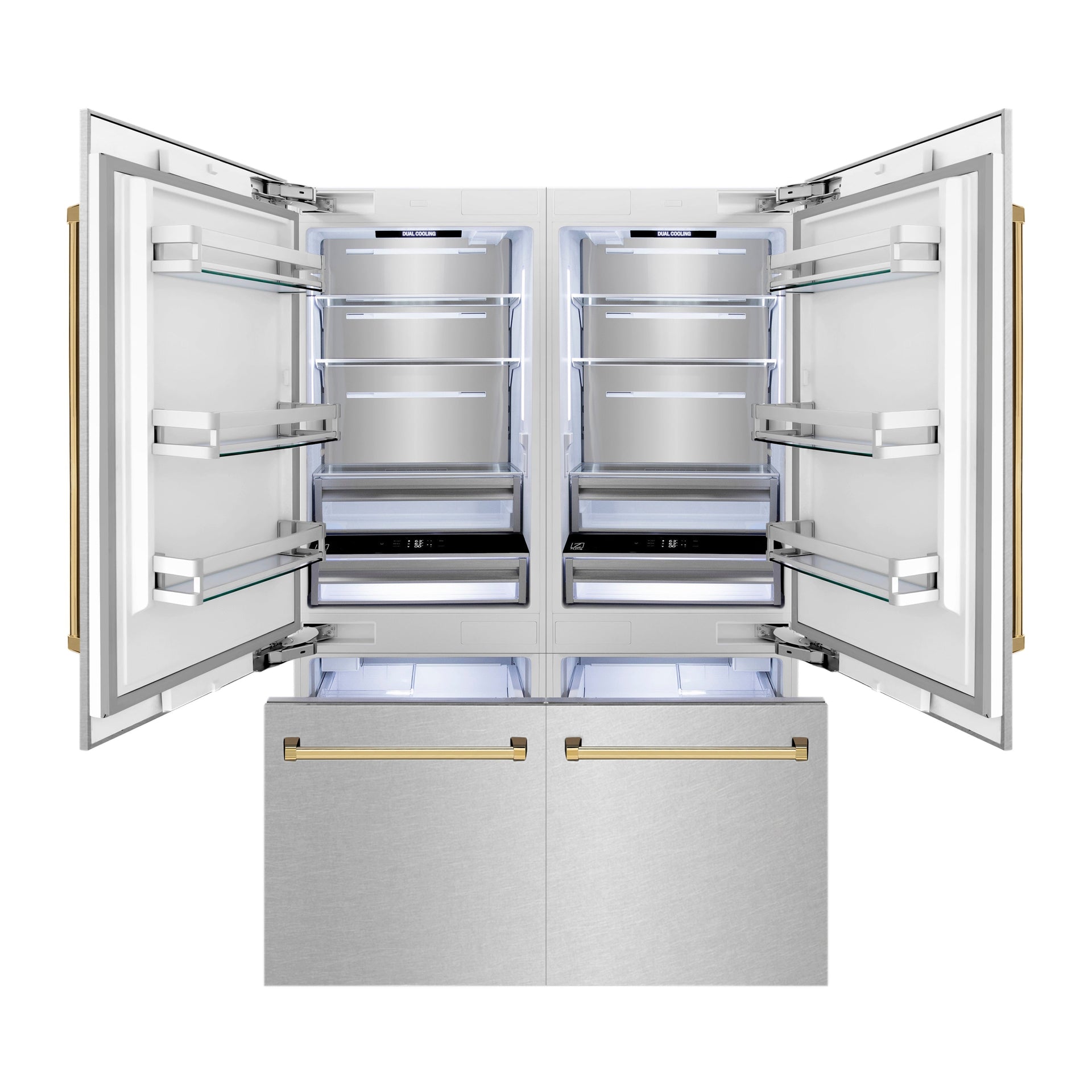 zline-60-inch-french-door-built-in-refrigerator-32-2-cu-ft-water-dispenser-ice-maker-satin-stainless-steel-polished-gold-accents-rbivz-sn-60-g