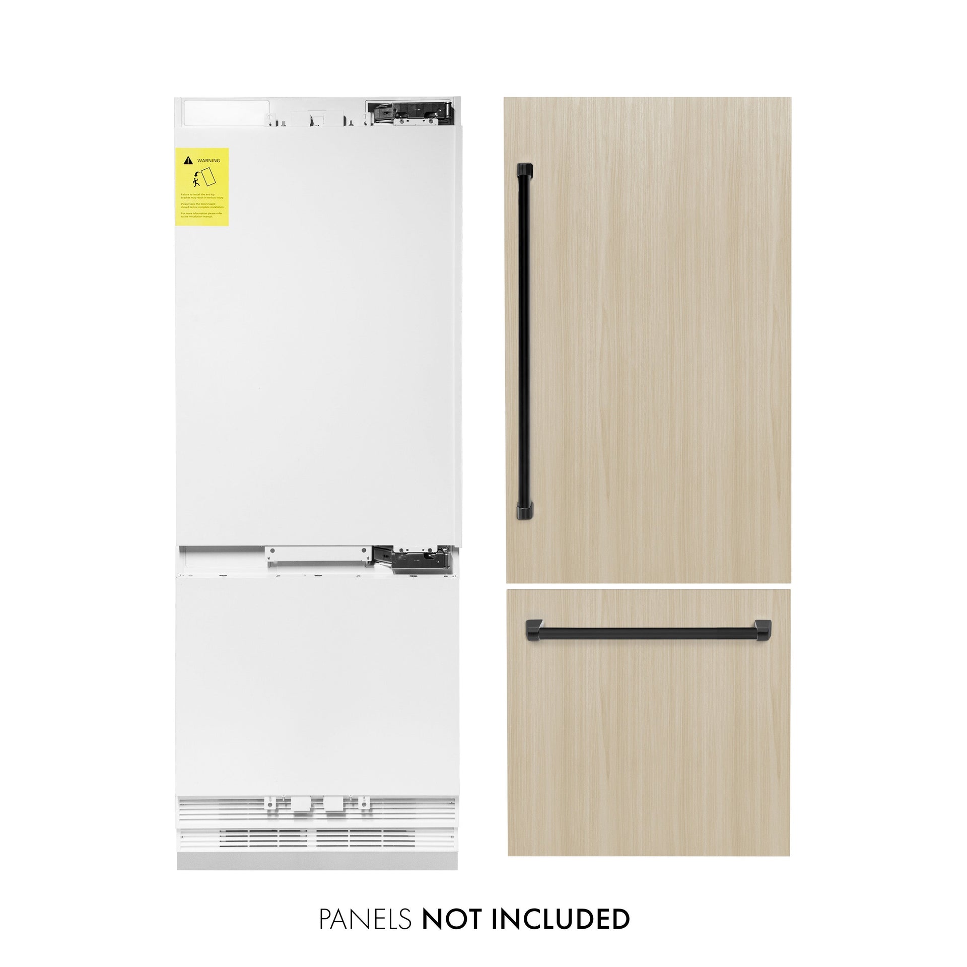 zline-30-in-built-in-panel-ready-bottom-freezer-refrigerator-16-1-cu-ft-internal-water-ice-dispenser-matte-black-handles-rbivz-30-mb