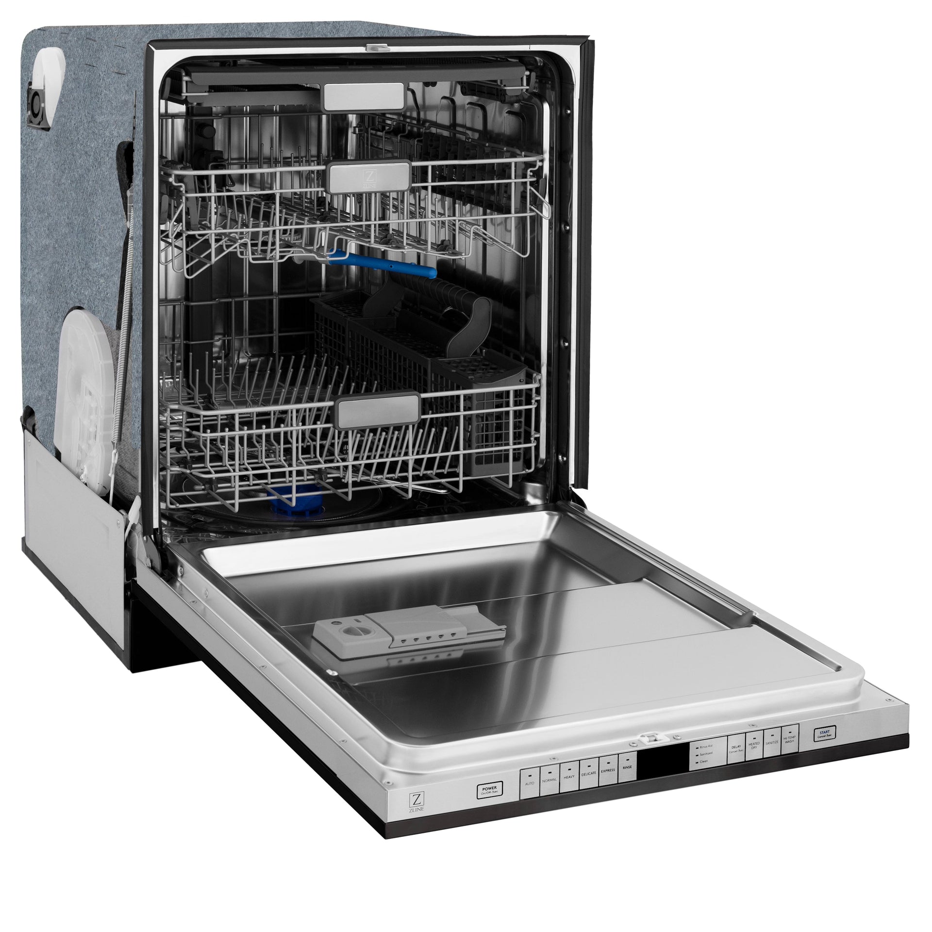 zline-24-in-monument-series-3rd-rack-top-touch-control-dishwasher-in-black-matte-45dba-dwmt-blm-24