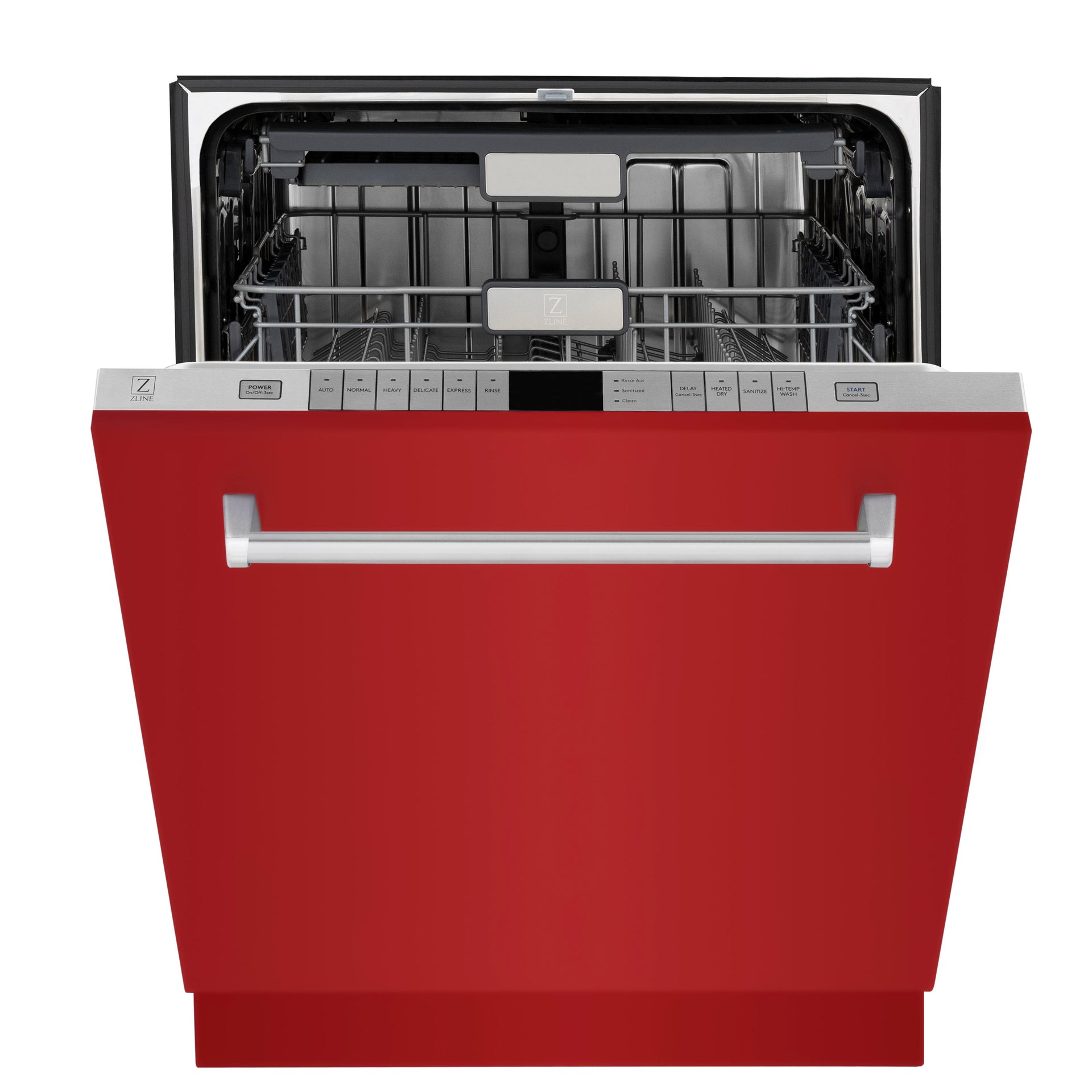 zline-24-in-monument-series-3rd-rack-top-touch-control-dishwasher-in-red-gloss-45dba-dwmt-rg-24