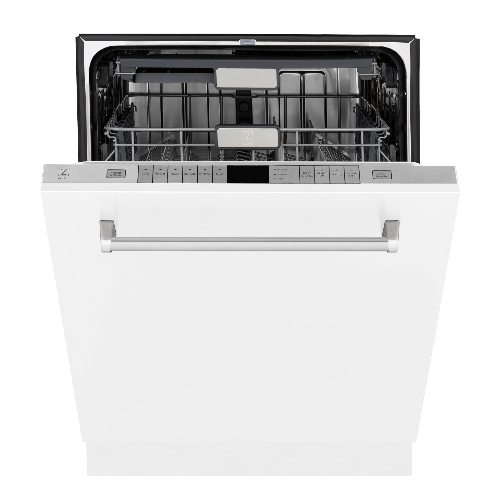 zline-24-in-monument-series-3rd-rack-top-touch-control-dishwasher-in-white-matte-45dba-dwmt-wm-24