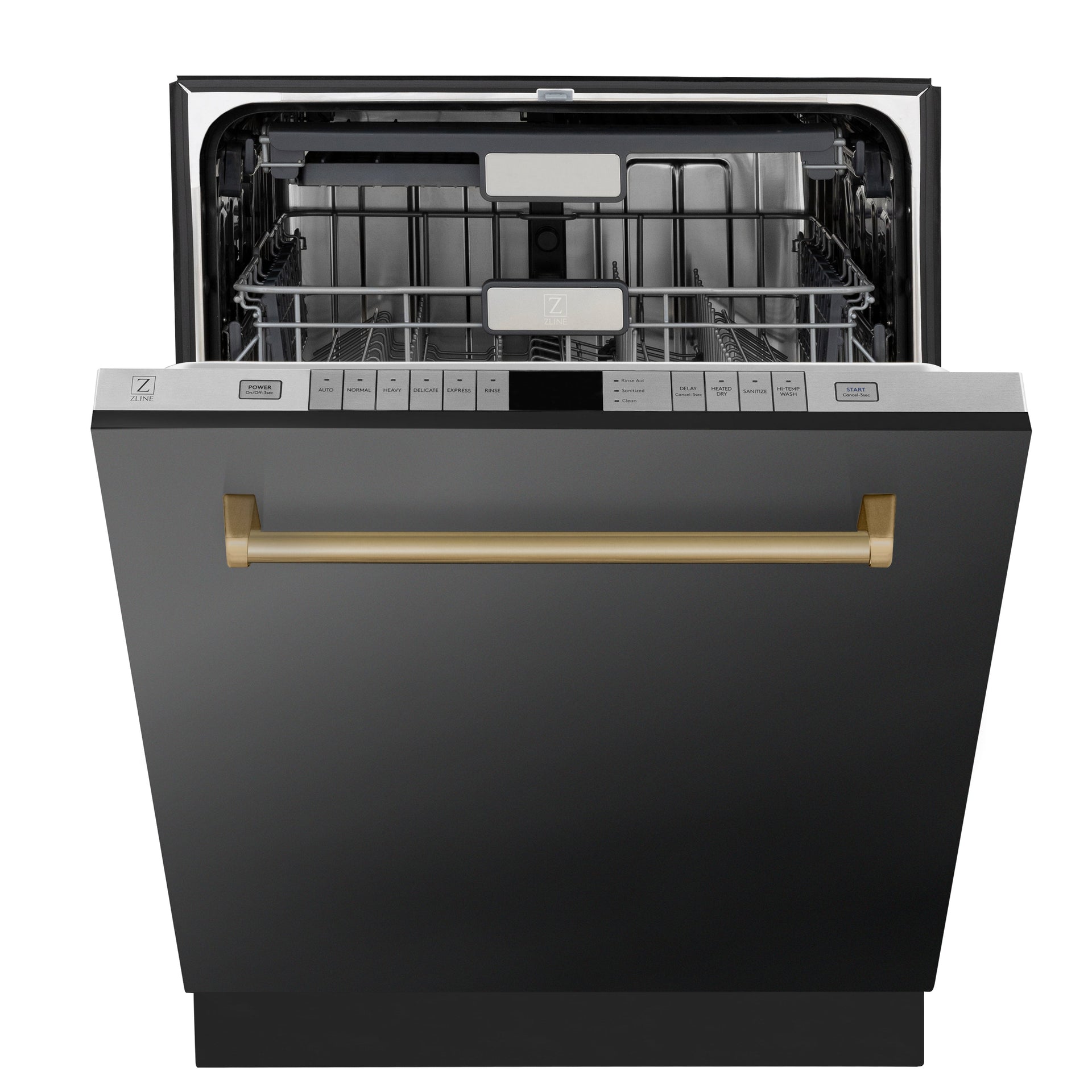 zline-autograph-edition-24-in-3rd-rack-top-touch-control-tall-tub-dishwasher-in-black-stainless-steel-with-champagne-bronze-handle-dwmtz-bs-24-cb