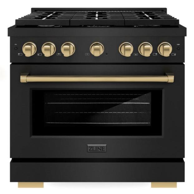 zline-autograph-edition-36-in-5-2-cu-ft-paramount-dual-fuel-range-with-6-burner-gas-cooktop-and-electric-convection-oven-in-black-stainless-steel-with-champagne-bronze-accents-sdrbz-36-cb