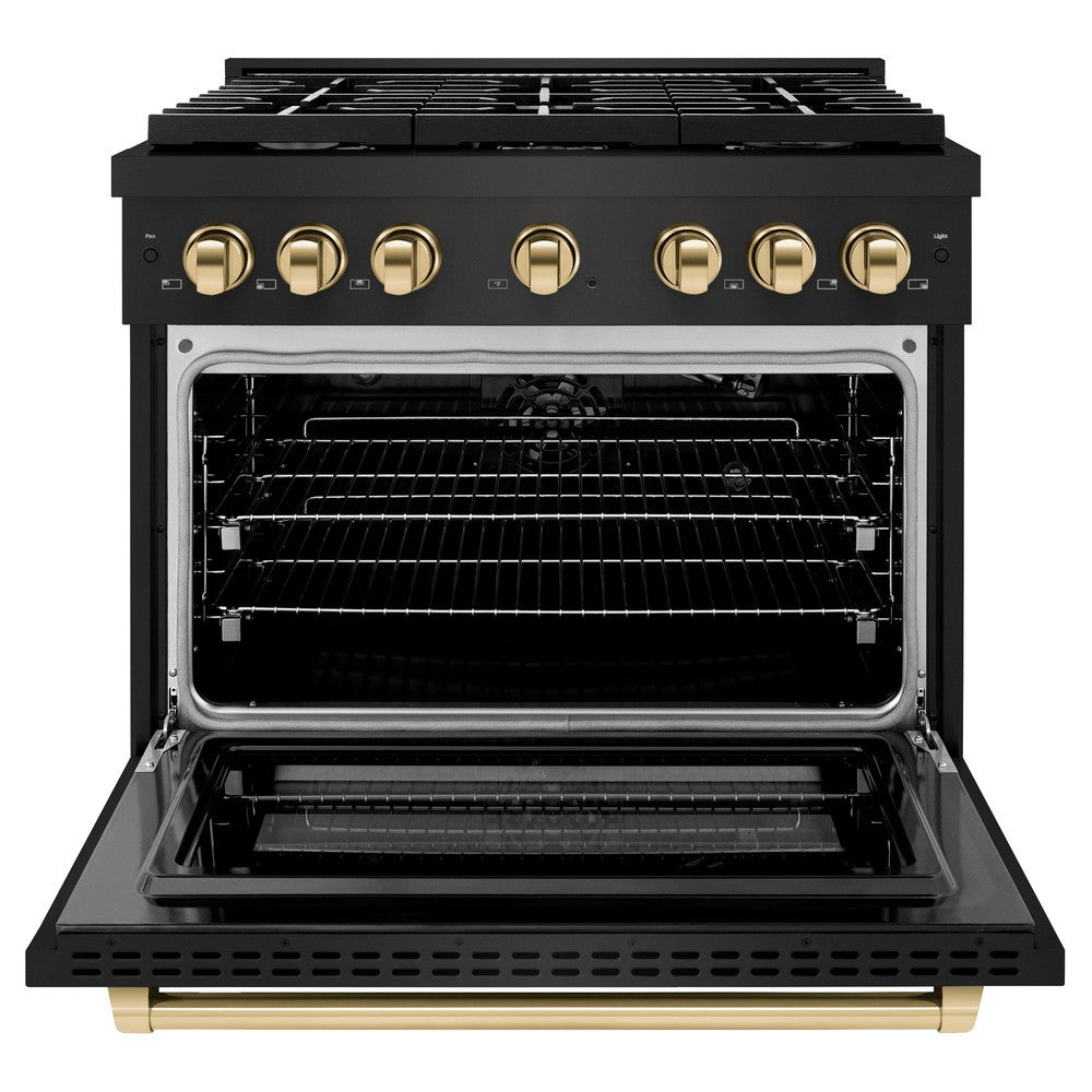 zline-autograph-edition-36-in-paramount-dual-fuel-range-5-2-cu-ft-oven-6-burner-gas-cooktop-black-stainless-steel-with-polished-gold-accents-sdrbz-36-g