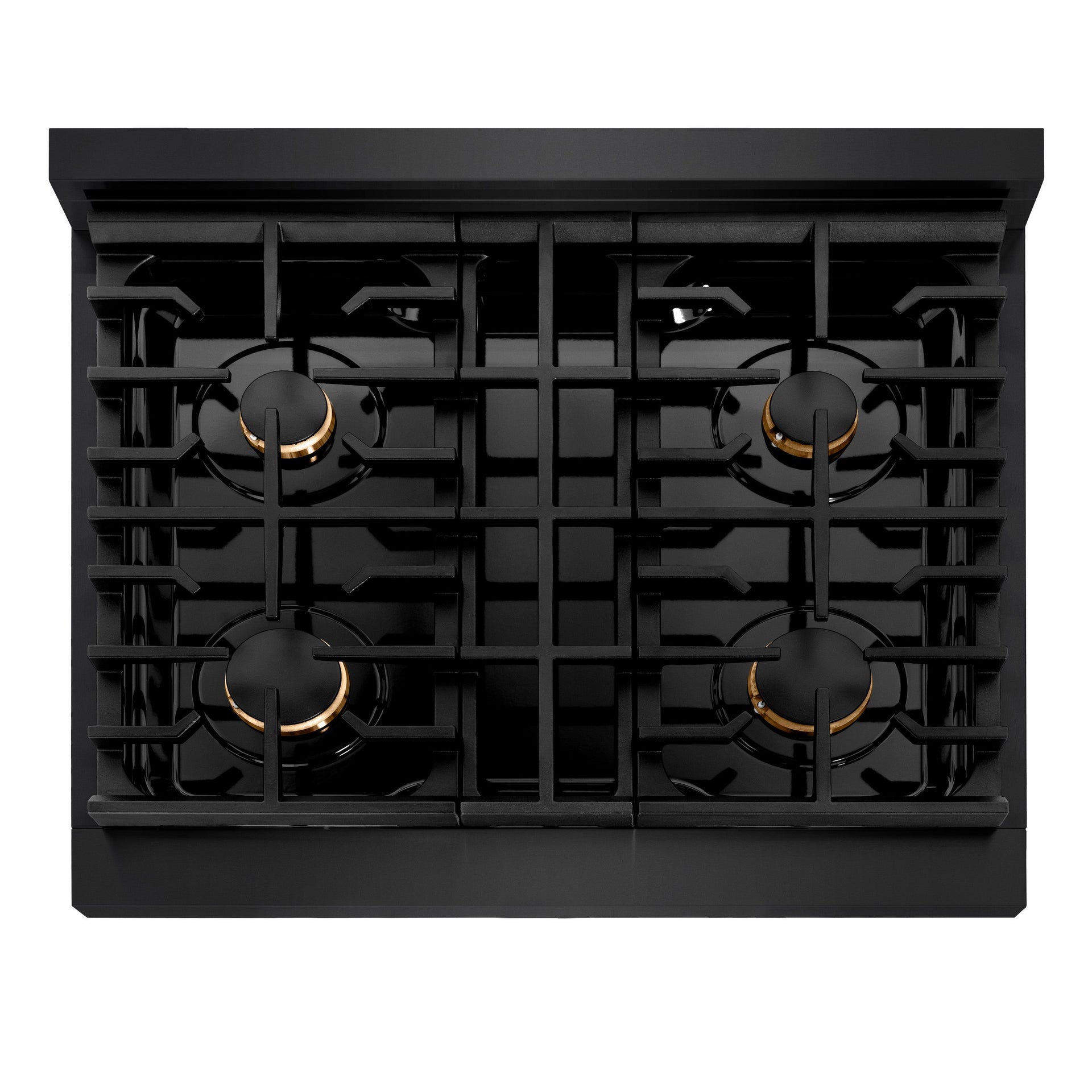 zline-autograph-edition-30-in-4-2-cu-ft-paramount-gas-range-with-convection-gas-oven-black-stainless-steel-with-champagne-bronze-accents-sgrbz-30-cb