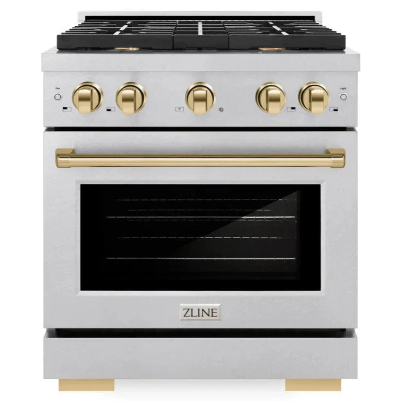 zline-autograph-30-in-paramount-dual-fuel-range-with-4-burner-gas-cooktop-and-electric-convection-oven-in-satin-stainless-steel-with-polished-gold-accents-4-2-cu-ft-sdrsz-30-g