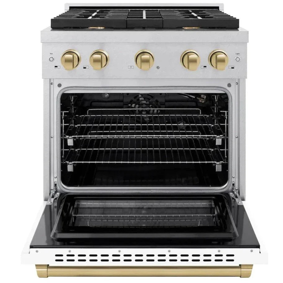 zline-autograph-edition-30-in-4-2-cu-ft-paramount-gas-range-with-4-burners-convection-gas-oven-satin-stainless-steel-with-white-matte-door-and-champagne-bronze-accents-sgrsz-wm-30-cb