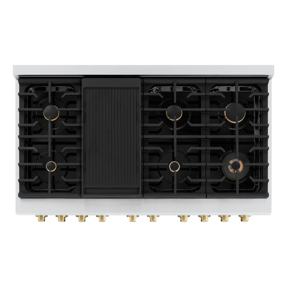 zline-autograph-edition-48-in-6-7-cu-ft-paramount-double-oven-dual-fuel-range-with-8-gas-burners-stainless-steel-with-champagne-bronze-accents-sdrz-48-cb
