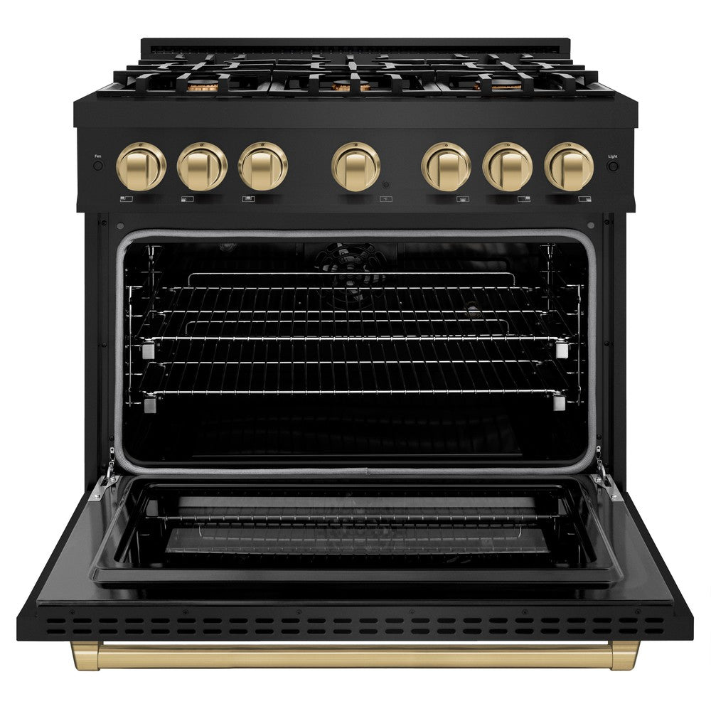 zline-36-in-select-dual-fuel-range-5-2-cu-ft-6-burners-black-stainless-steel-with-champagne-bronze-accents-hdrbz-36-cb