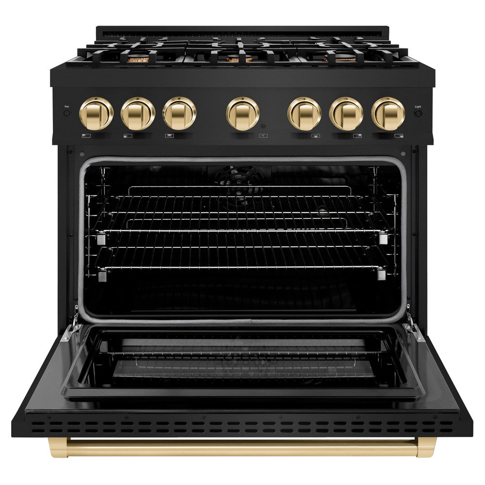 zline-36-in-dual-fuel-range-5-2-cu-ft-6-burners-black-stainless-steel-polished-gold-accents-model-hdrbz-36-g