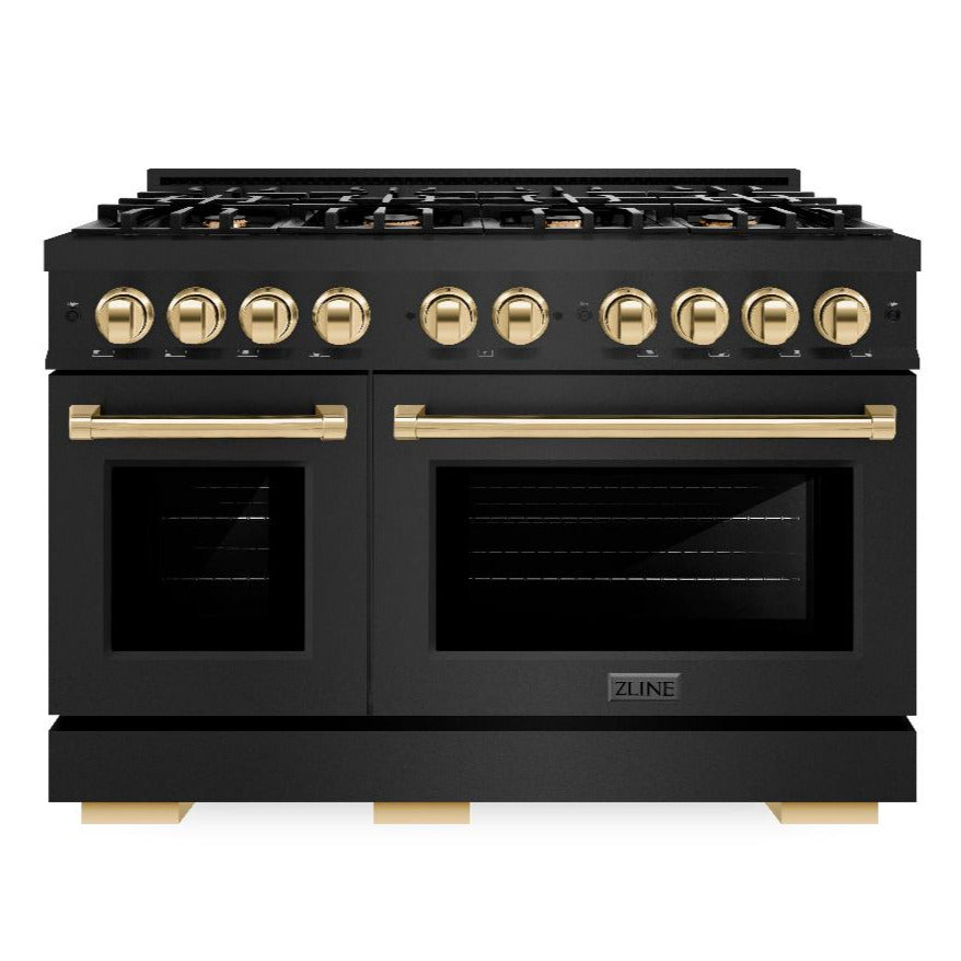 zline-48-in-gas-range-double-oven-6-7-cu-ft-8-burner-cooktop-black-stainless-steel-polished-gold-accents-hgrbz-48-g