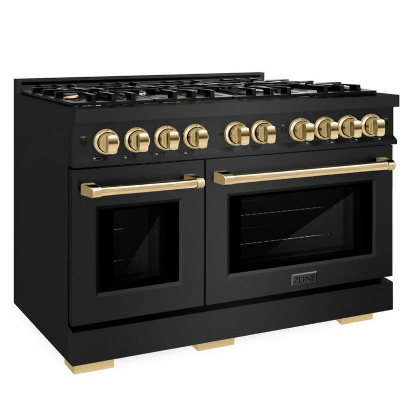 zline-48-in-gas-range-double-oven-6-7-cu-ft-8-burner-cooktop-black-stainless-steel-polished-gold-accents-hgrbz-48-g