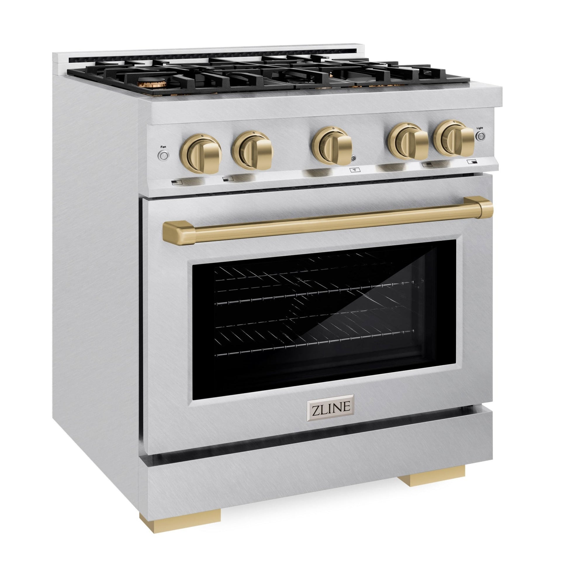 zline-30-in-dual-fuel-range-4-2-cu-ft-4-burner-gas-cooktop-with-electric-convection-oven-satin-stainless-steel-with-champagne-bronze-accents-hdrsz-30-cb