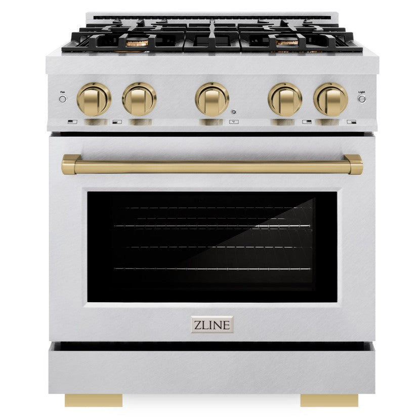 zline-30-in-gas-range-4-2-cu-ft-4-burners-convection-oven-satin-stainless-steel-champagne-bronze-accents-hgrsz-30-cb