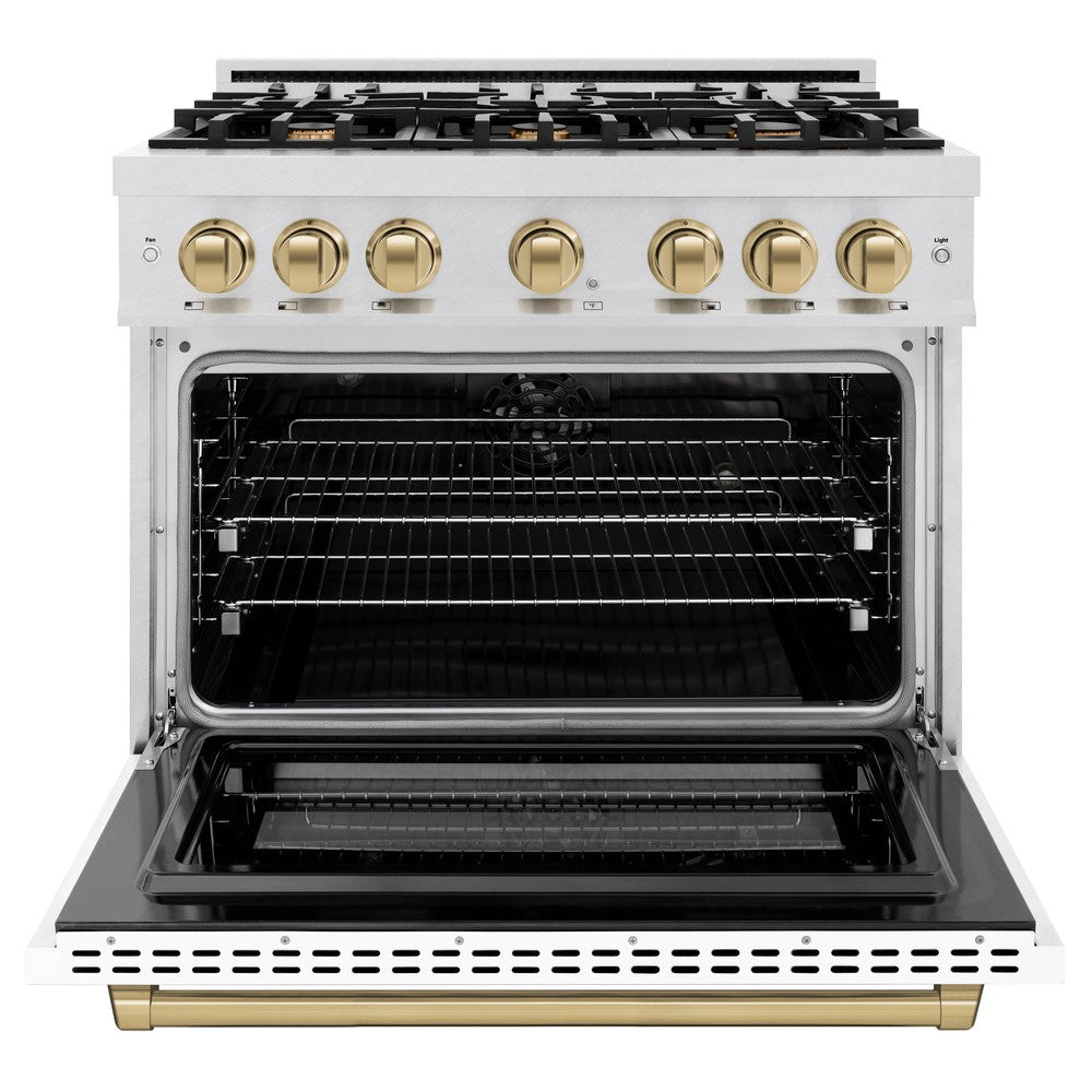 zline-36-in-dual-fuel-range-5-2-cu-ft-with-6-burner-gas-cooktop-electric-convection-oven-satin-stainless-steel-white-matte-door-champagne-bronze-accents-hdrsz-wm-36-cb