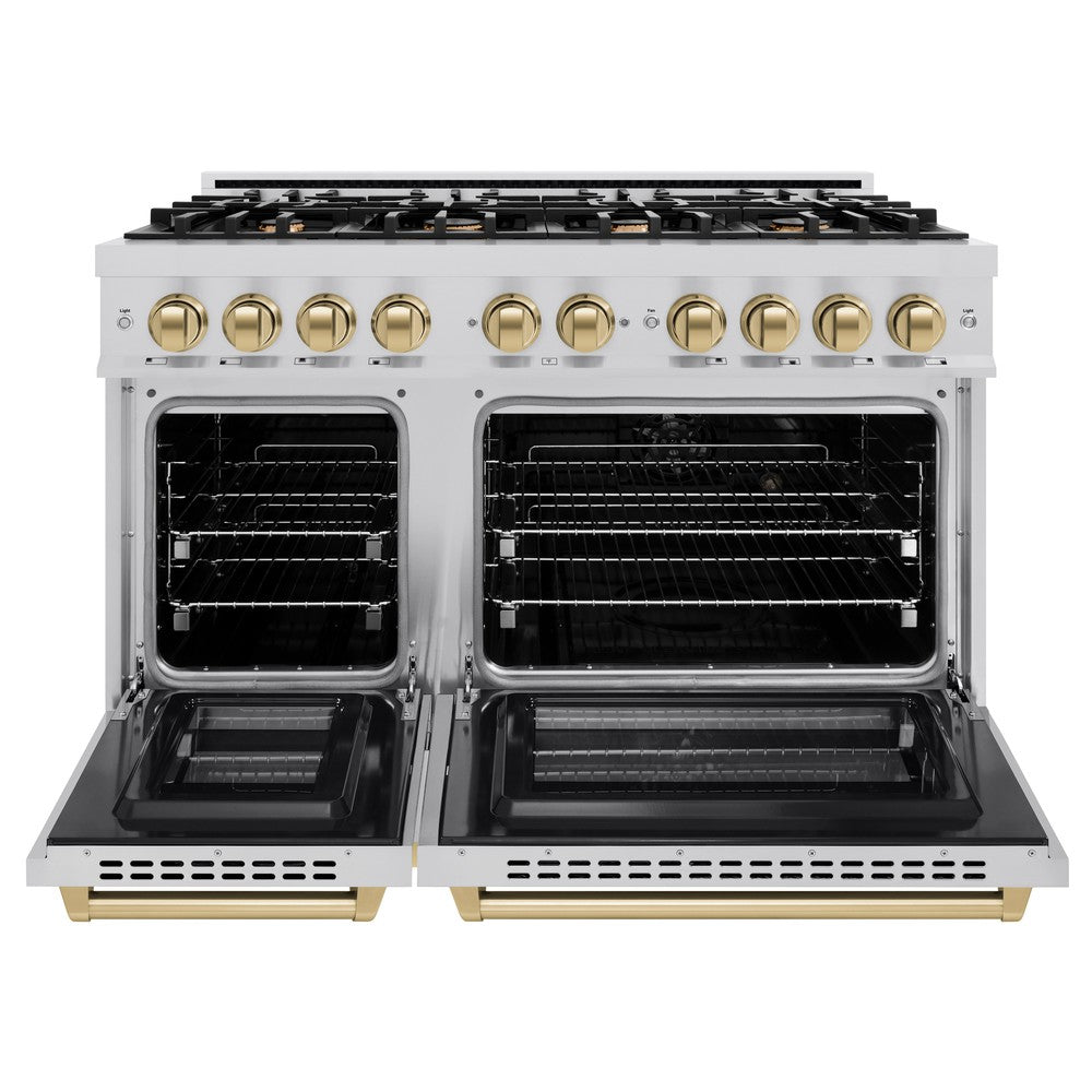 zline-48-in-dual-fuel-range-double-oven-6-7-cu-ft-8-burner-gas-cooktop-stainless-steel-with-champagne-bronze-accents-hdrz-48-cb