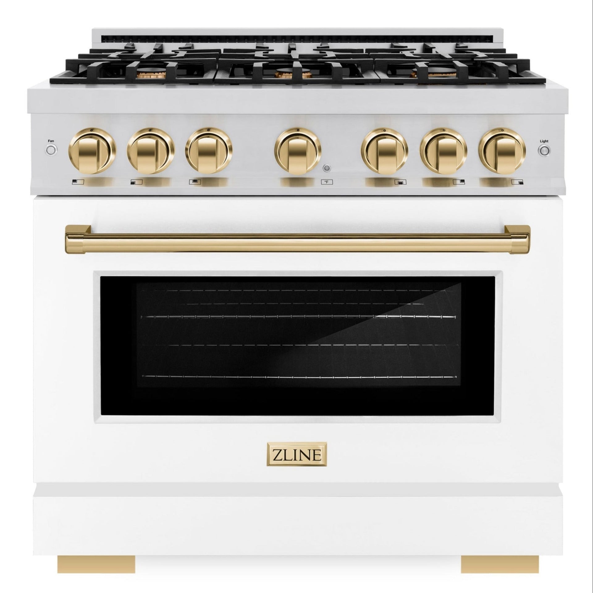 zline-autograph-edition-36-in-select-gas-range-with-6-burners-5-2-cu-ft-oven-stainless-steel-with-white-matte-door-and-polished-gold-accents-hgrz-wm-36-g
