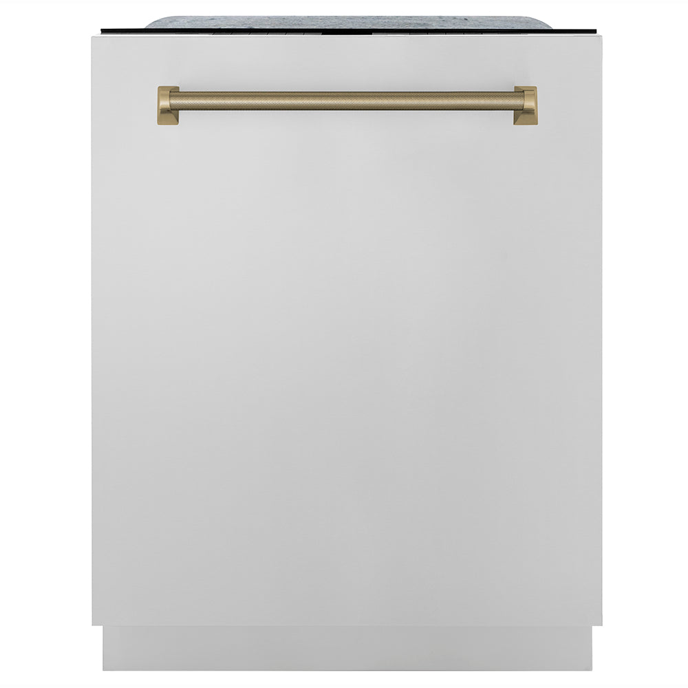 zline-autograph-24-monument-series-3rd-rack-top-touch-control-tall-tub-dishwasher-in-stainless-steel-with-champagne-bronze-helix-handle-45dba-dwmtz-30424-kcb