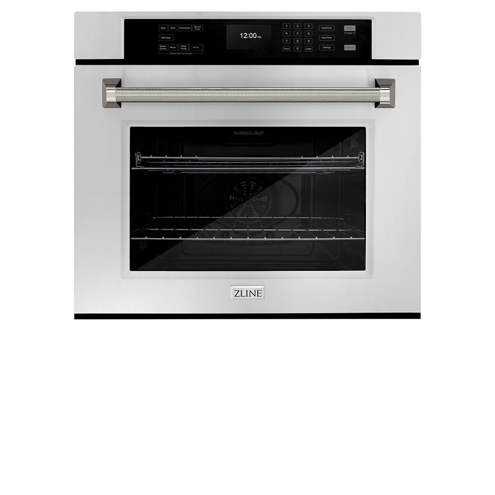 zline-autograph-30-professional-true-convection-single-wall-oven-with-air-fry-and-self-clean-in-stainless-steel-with-polished-nickel-helix-handle-wasz-30-kpn