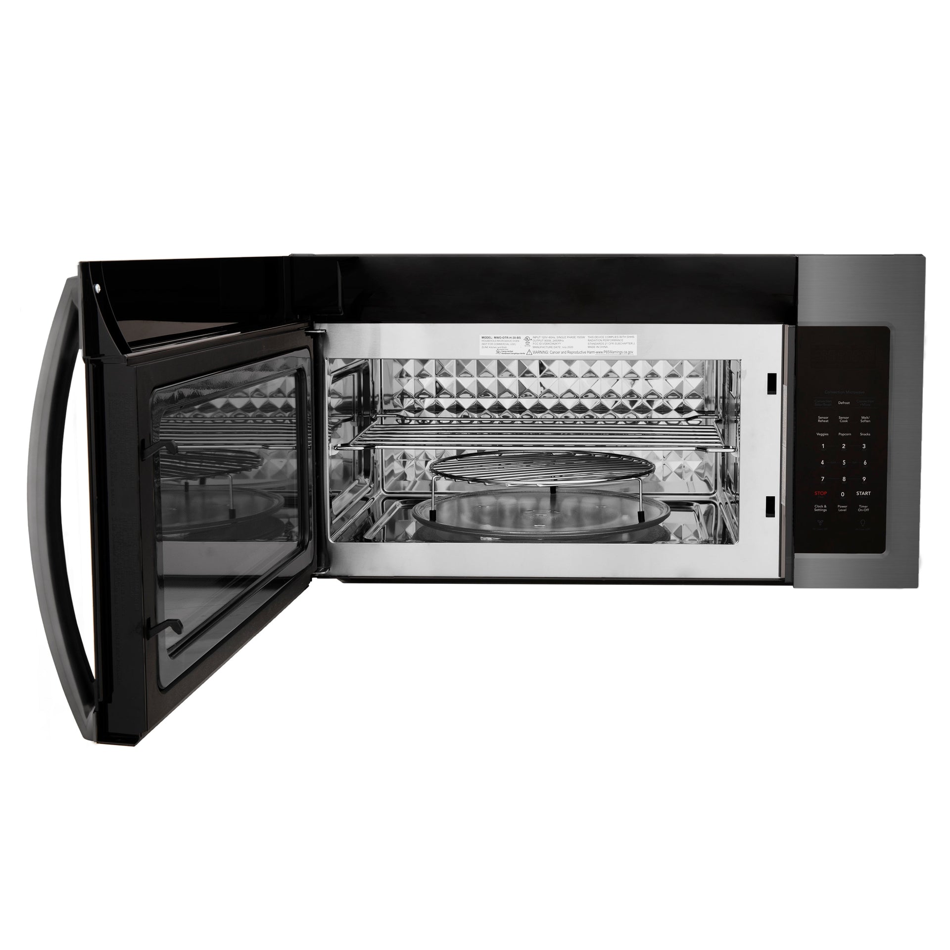 zline-30-1-5-cu-ft-over-the-range-microwave-in-black-stainless-steel-with-modern-handle-and-set-of-2-charcoal-filters-mmwo-otrcf-30-bs