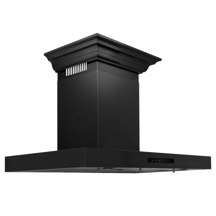zline-36-in-wall-mount-range-hood-convertible-vent-black-stainless-steel-crown-molding-bskencrn-36