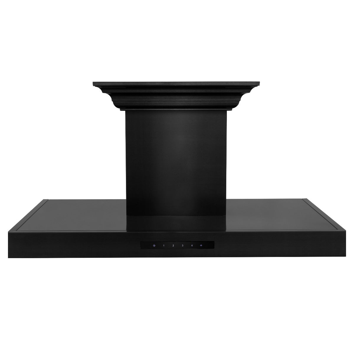 zline-36-in-wall-mount-range-hood-400-cfm-black-stainless-steel-bluetooth-crown-molding-bskencrn-bt-36