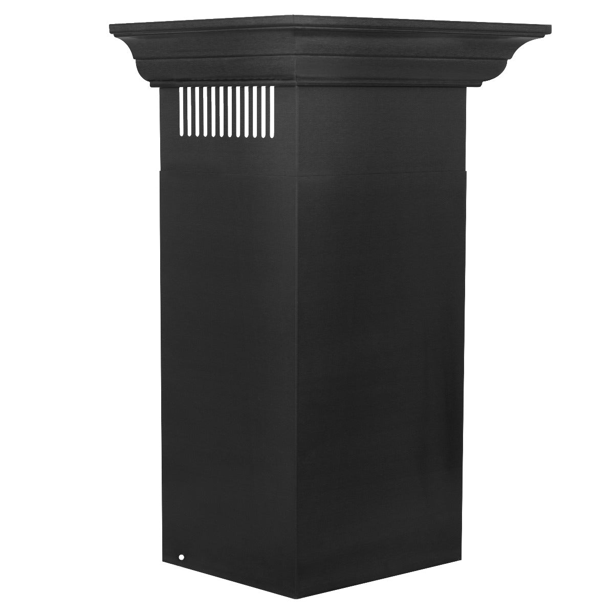 zline-24-in-wall-mount-range-hood-convertible-vent-black-stainless-steel-crown-molding-bskbncrn-24