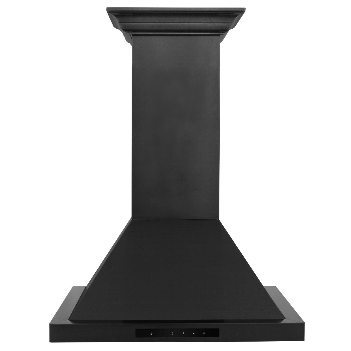 zline-24-in-wall-mount-range-hood-convertible-vent-black-stainless-steel-crown-molding-bskbncrn-24