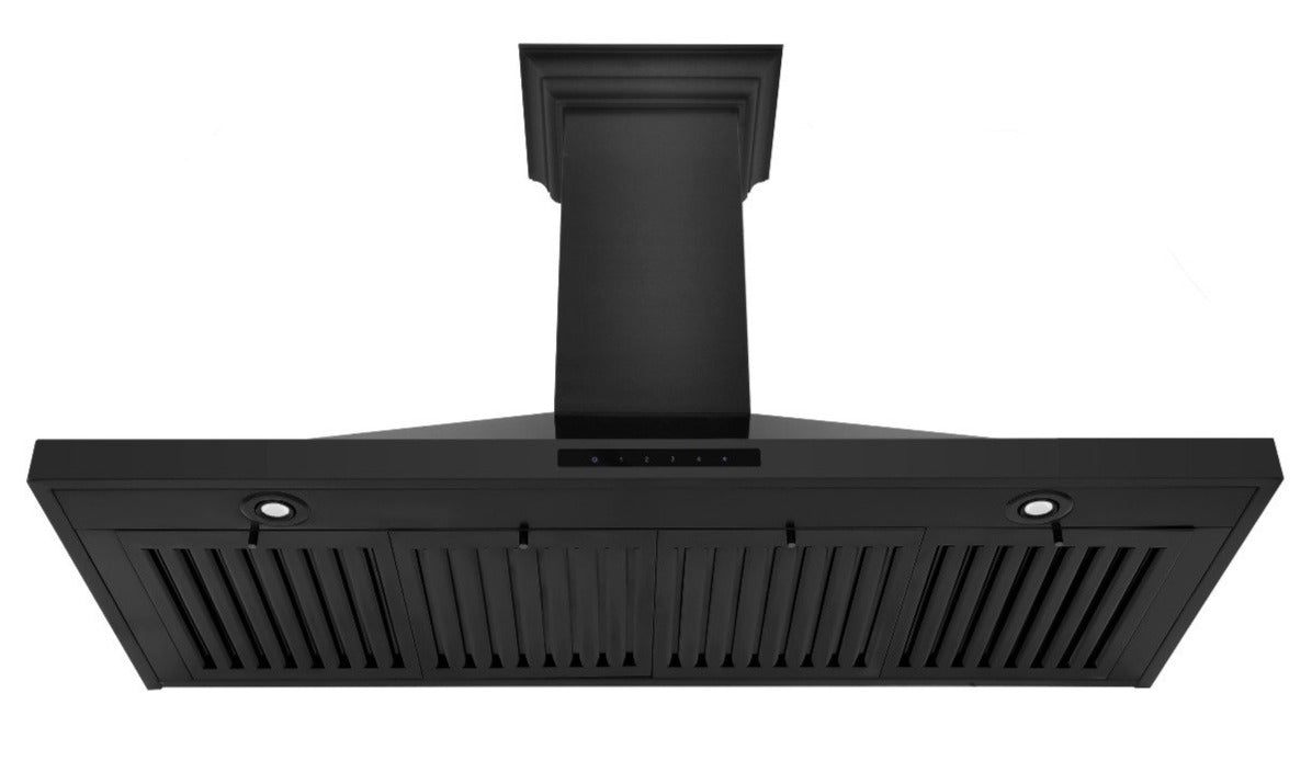 zline-48-in-wall-mount-range-hood-convertible-vent-black-stainless-steel-with-crown-molding-bskbncrn-48