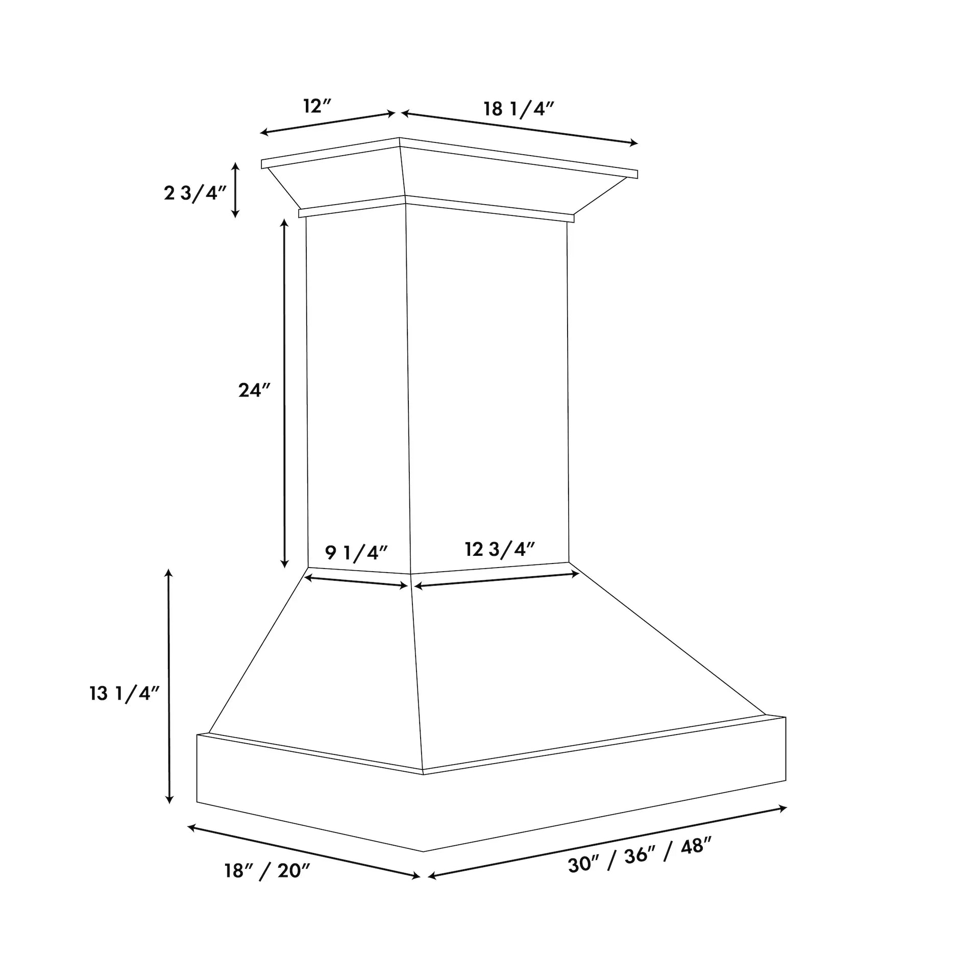 zline-48-in-wall-mount-range-hood-400-cfm-convertible-wooden-smooth-bright-white-finish-kbww-48
