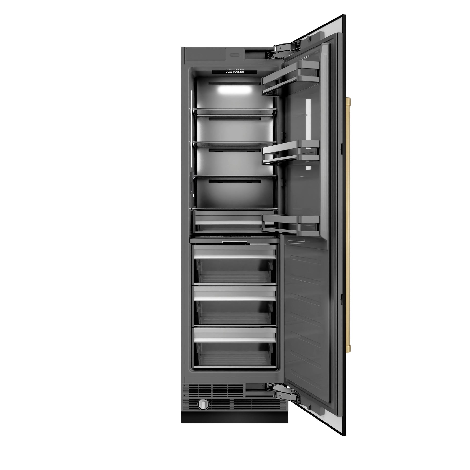 zline-24-in-column-refrigerator-12-5-cu-ft-black-stainless-steel-graphite-gray-interior-champagne-bronze-accents-rcrvz-bs-24-cb