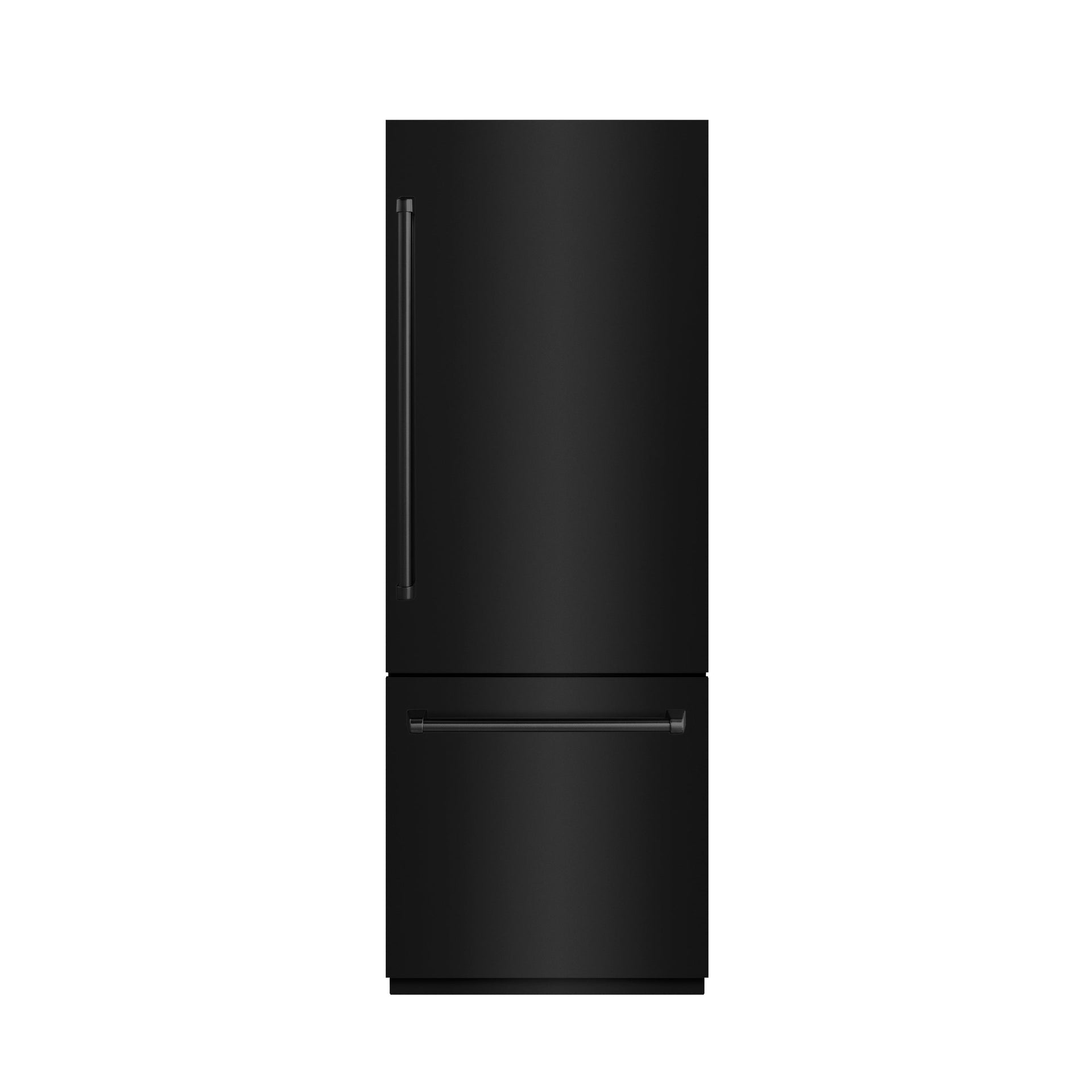 zline-30-in-built-in-bottom-freezer-refrigerator-16-1-cu-ft-with-water-dispenser-ice-maker-black-stainless-steel-graphite-gray-interior-grbiv-bs-30