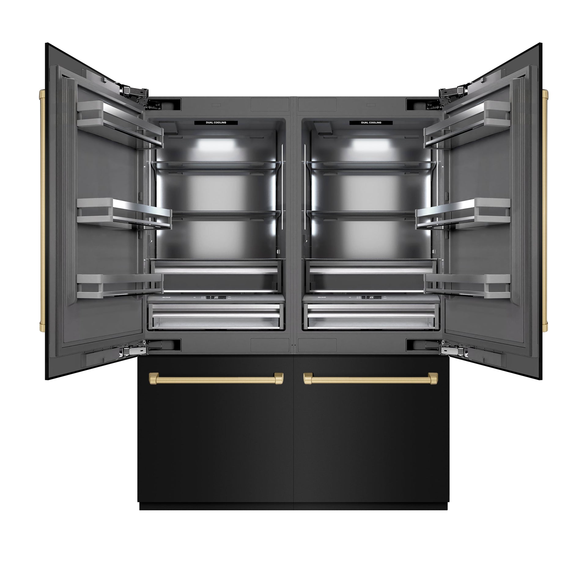 zline-60-in-french-door-built-in-bottom-freezer-refrigerator-32-2-cu-ft-water-dispenser-ice-maker-black-stainless-steel-champagne-bronze-accents-grbivz-bs-60-cb