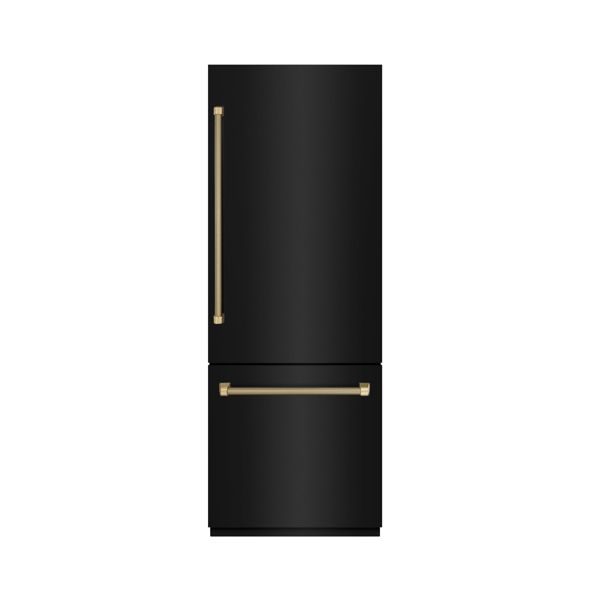 zline-30-in-built-in-bottom-freezer-refrigerator-16-1-cu-ft-water-dispenser-ice-maker-black-stainless-steel-graphite-gray-interior-champagne-bronze-helix-handles-grbivz-bs30kcb